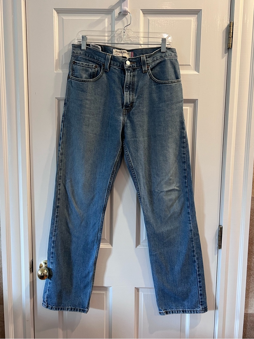 Levi's 505 Men Straight Jeans - Light Blue Denim 32x32